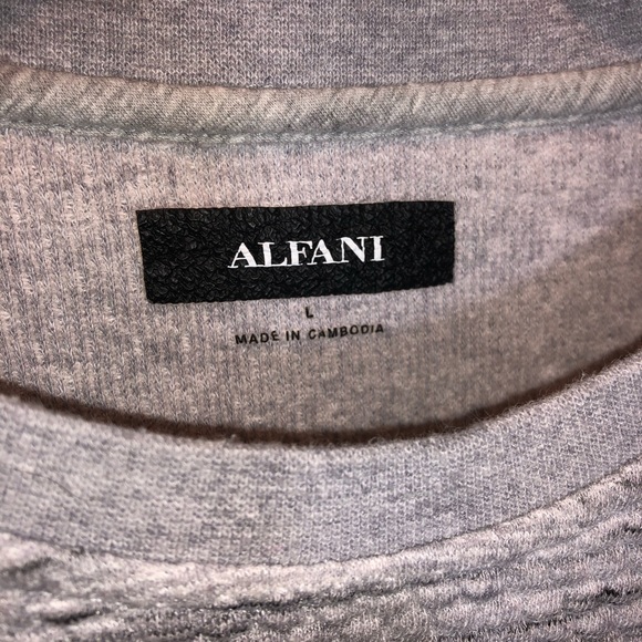 Alfani Sweater Textured - Picture 3 of 4